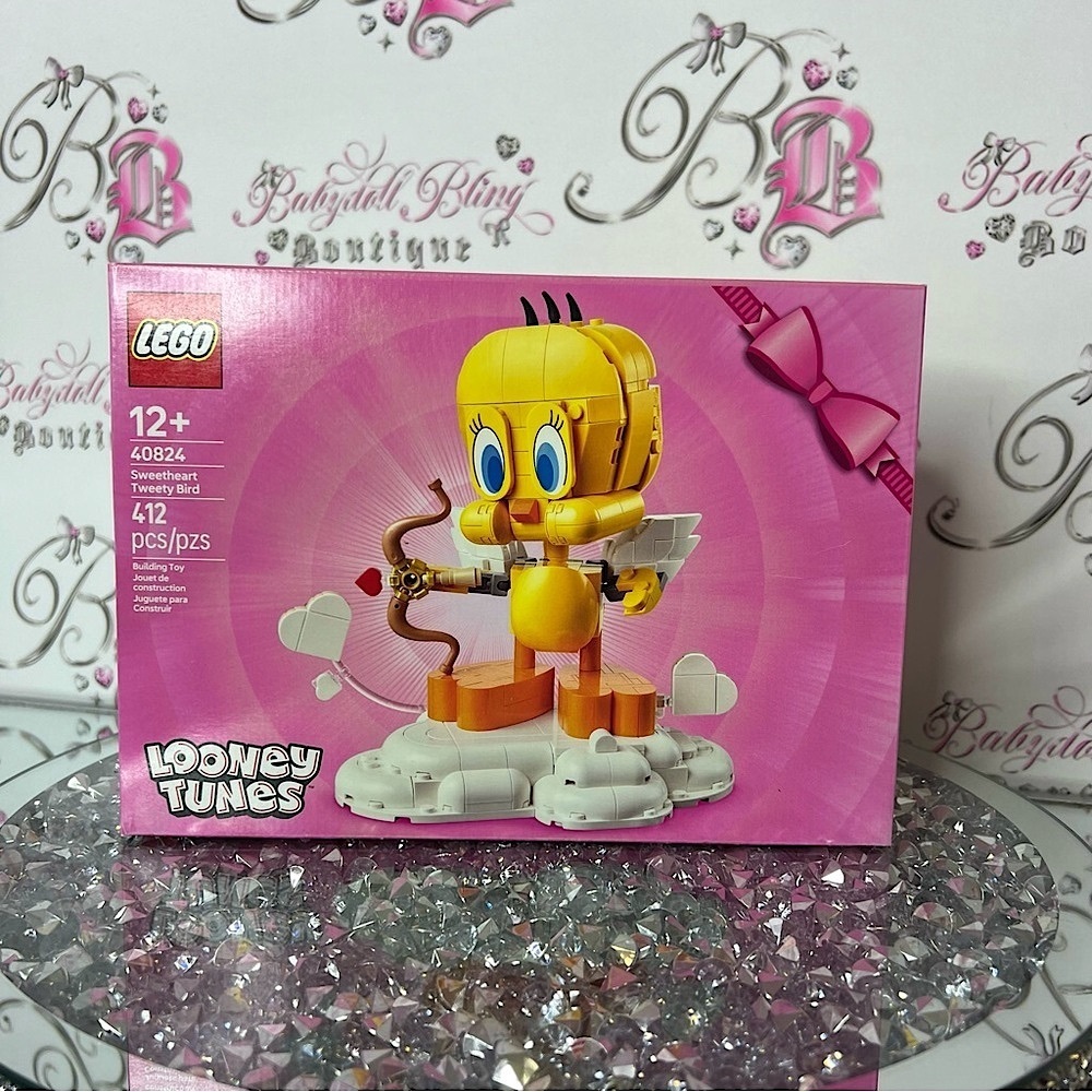 LEGO Looney Tunes Tweety Bird Building Kit - Yellow brand new valentines Cupid